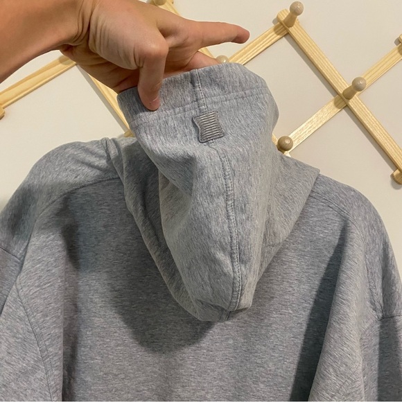 Savage x Fenty Gray Hooded Short Robe size XS/S - Picture 11 of 12